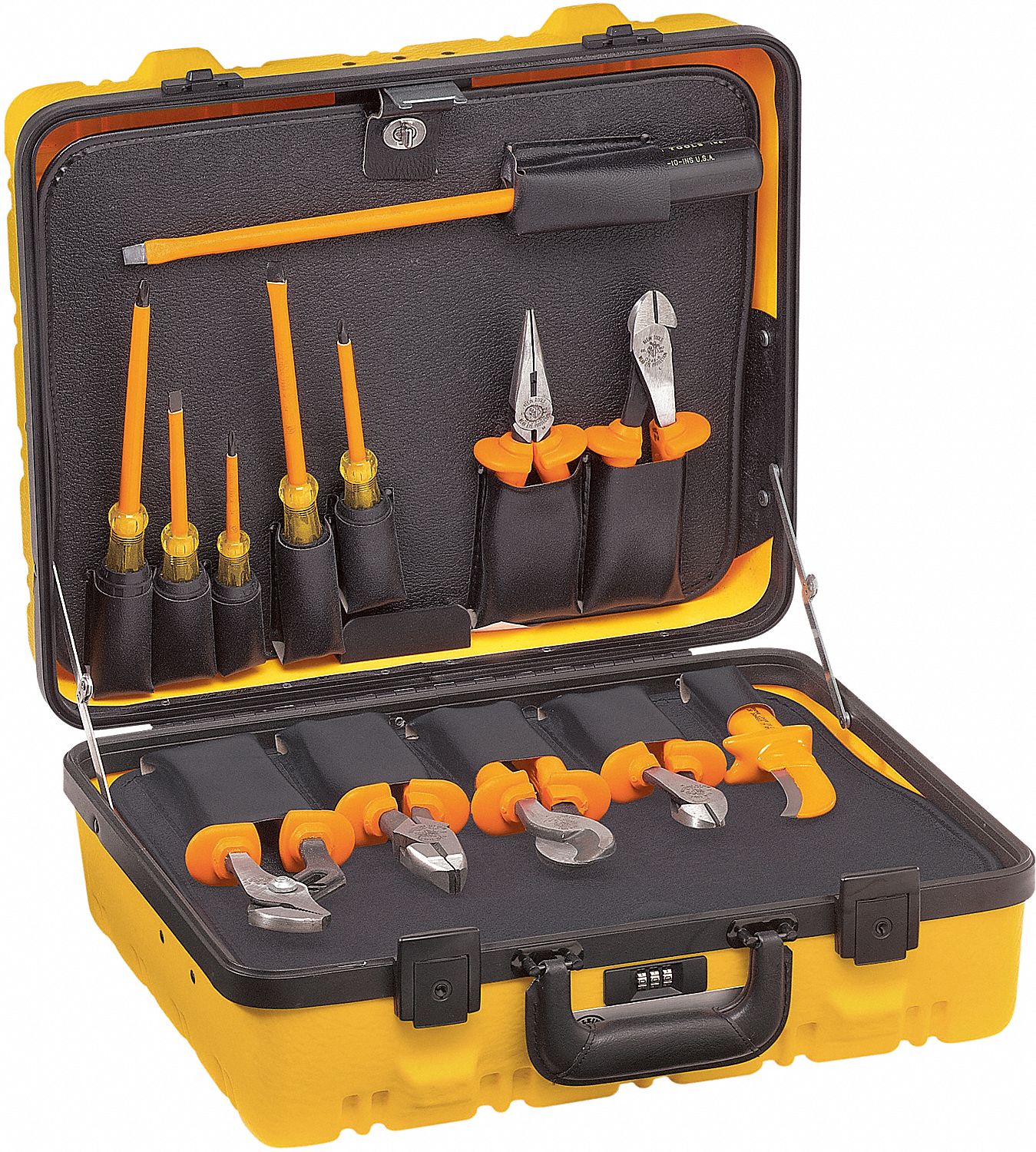 INSULATED TOOL KIT, INSULATED, 13 TOTAL PIECES, TOOL CASE