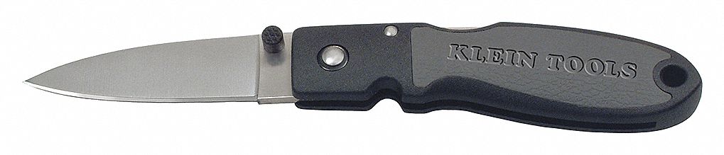 POCKET KNIFE, 2 1/2 IN BLADE L, 3 1/2 IN CLOSED L, 6 IN OVERALL L, PLASTIC