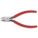 DIAGONAL CUTTING PLIER, STANDARD, STRAIGHT, OVAL, ⅞ IN JAW L, ¾ IN JAW W, 6⅛ IN OVERALL L