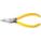 NEEDLE NOSE PLIER, 1⅛ IN MAX JAW OPENING, 6 IN OVERALL L, 1¼ IN JAW L, 3/32 IN TIP W