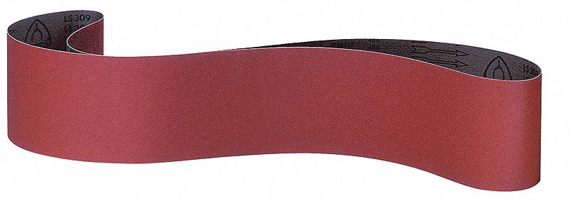 ABRASIVE BELT, LS309XH SERIES, COATED, 60 GRIT, 21 X 3 IN, COTTON