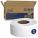 BATHROOM TISSUE ROLL, JUMBO JR, 2-PLY, WHITE, 1000 FT X 3½ IN, 4 PK