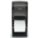 TOILET PAPER DISPENSER, STANDARD CORE, DOUBLE ROLL, PLASTIC, SMOKE/GREY