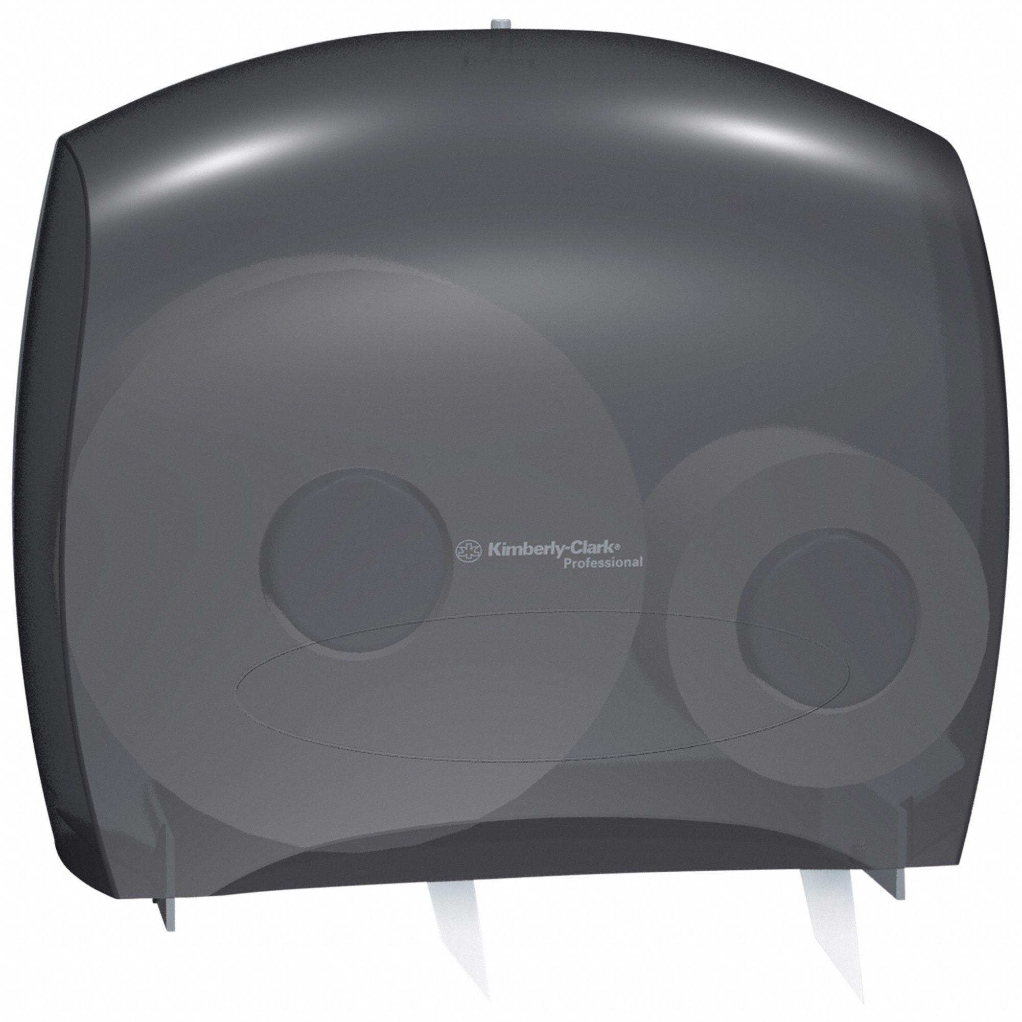 JRT JR ESCORT BATHROOM TISSUE DISPENSER W STUB ROLL OPAQUE, SMOKE, 16 X 13.88 X 5.75 IN, PLASTIC