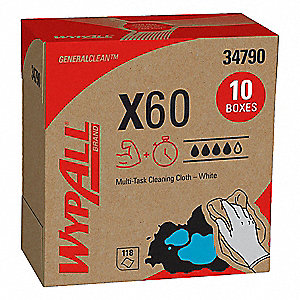 WIPER X60 POPUP BOX WH,118SH,10BX/CS