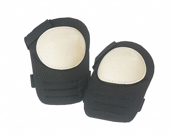 POLY CAP KNEE PADS, 1/2 IN STRAPS, ELASTIC/VELCRO/FOAM