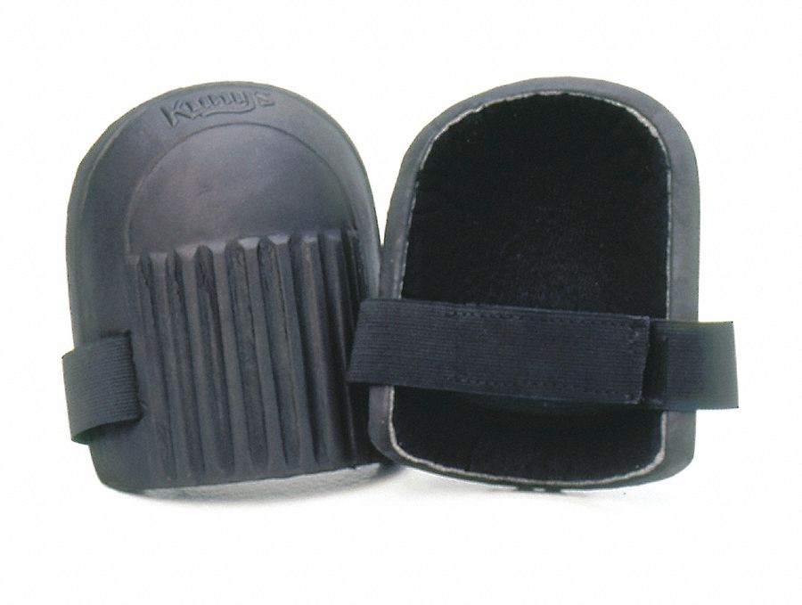 FOAM KNEE PADS, UNIVERSAL, 1 1/4 IN ELASTIC STRAPS, HOOK AND LOOP