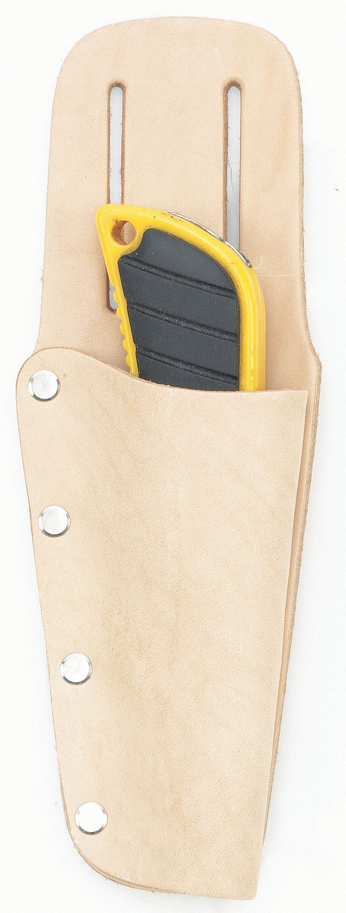 TOOL POUCH, UTILITY KNIFE/PLIER, BELT SLOTS, ALL RIVET CONSTRUCT, TOP GRAIN LEATHER