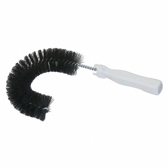 TOUGH GUY 11 1/2 in Polyester Hook Brush, 2 1/4 in Brush Dia. 11N178