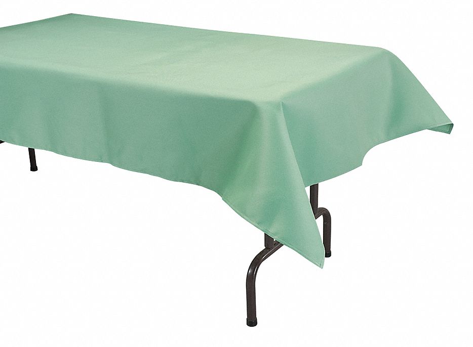 PHOENIX, Rectangle, Seafoam Green, Tablecloth - 11N667|TO5296-SEAFOAMGR ...