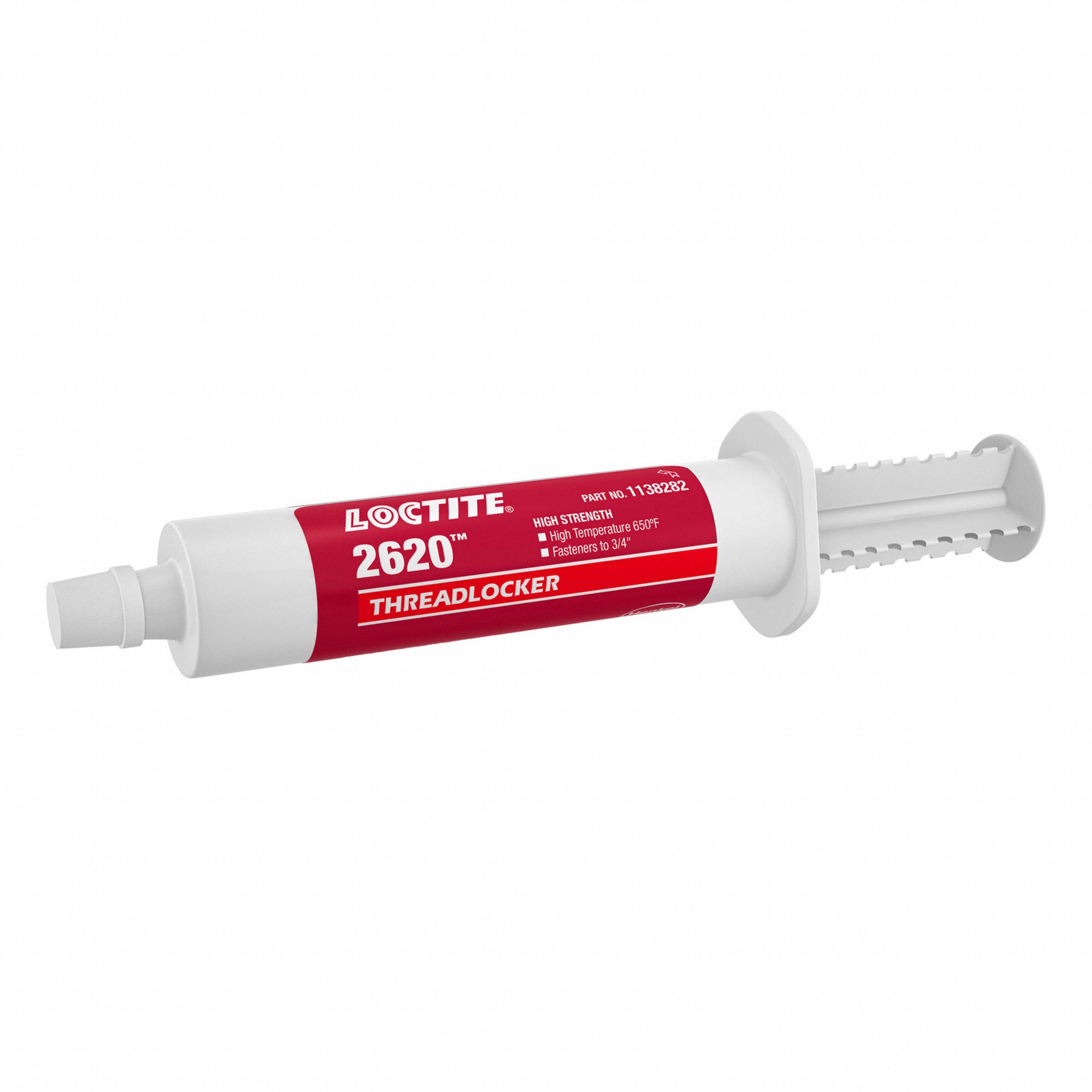 THREADLOCKER, SERIES 2620, SYRINGE, HI HEAT/STRENGTH, 30 G, DIMETHACRYLATE ESTER