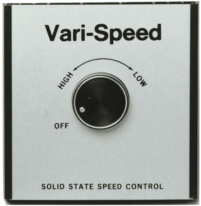 SPEED CONTROL, DIAL, 120V AC, SILVER PLATE, 10 A, SILVER