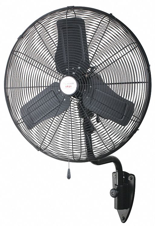 AIR CIRCULATOR, 3 SPEED, OSCILLATING, 120 V, 295 W, 1/4 HP, 28 X 28 IN, 10  FT, ALUMINUM/STEEL