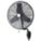 AIR CIRCULATOR, 3 SPEED, NON OSCILLATING, 120 V, 220 W, 1/4 HP, 34 X 34 IN, 1/2 IN, ALUMINUM, STEEL