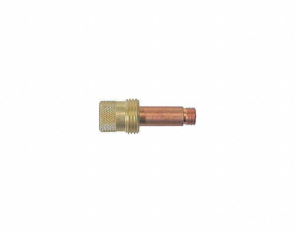 GAS LENS, BRASS, COPPER, FOR WELDCRAFT BRAND, TIG