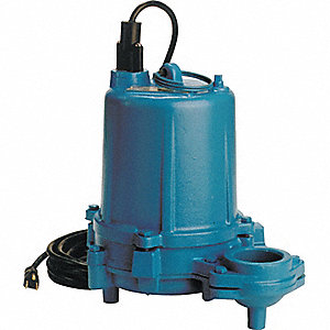 pump 3hp sewage assy close grainger