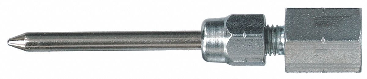 NEEDLE NOZZLE, 1/8" FNPT, 6 IN L