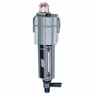 LUBRICATOR, AIR LINE, PRECISION ADJUSTMENT/MIST/360 °  GREEN SIGHT/FEED DOME/FEMALE, 3/8 IN NPT