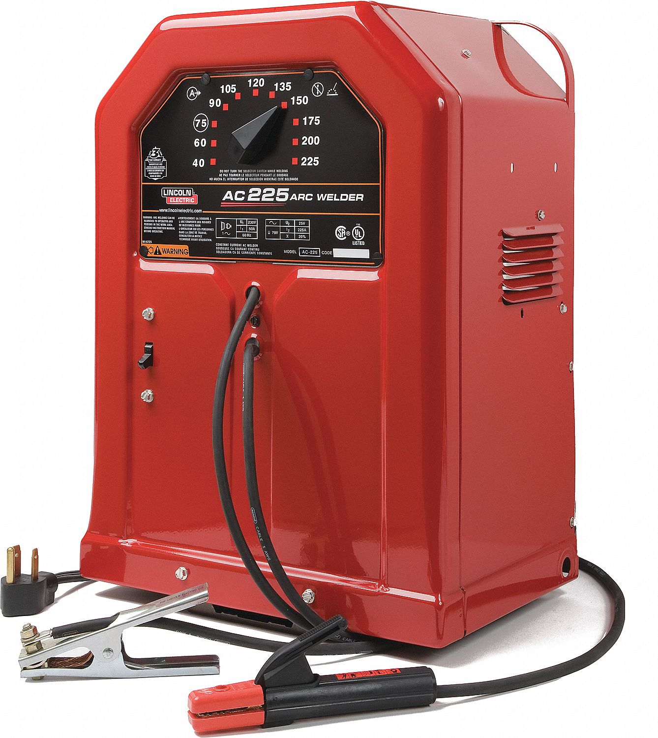 LINCOLN ELECTRIC STICK WELDER, AC225, AC, SMAW, STICK PACK - Stick ...