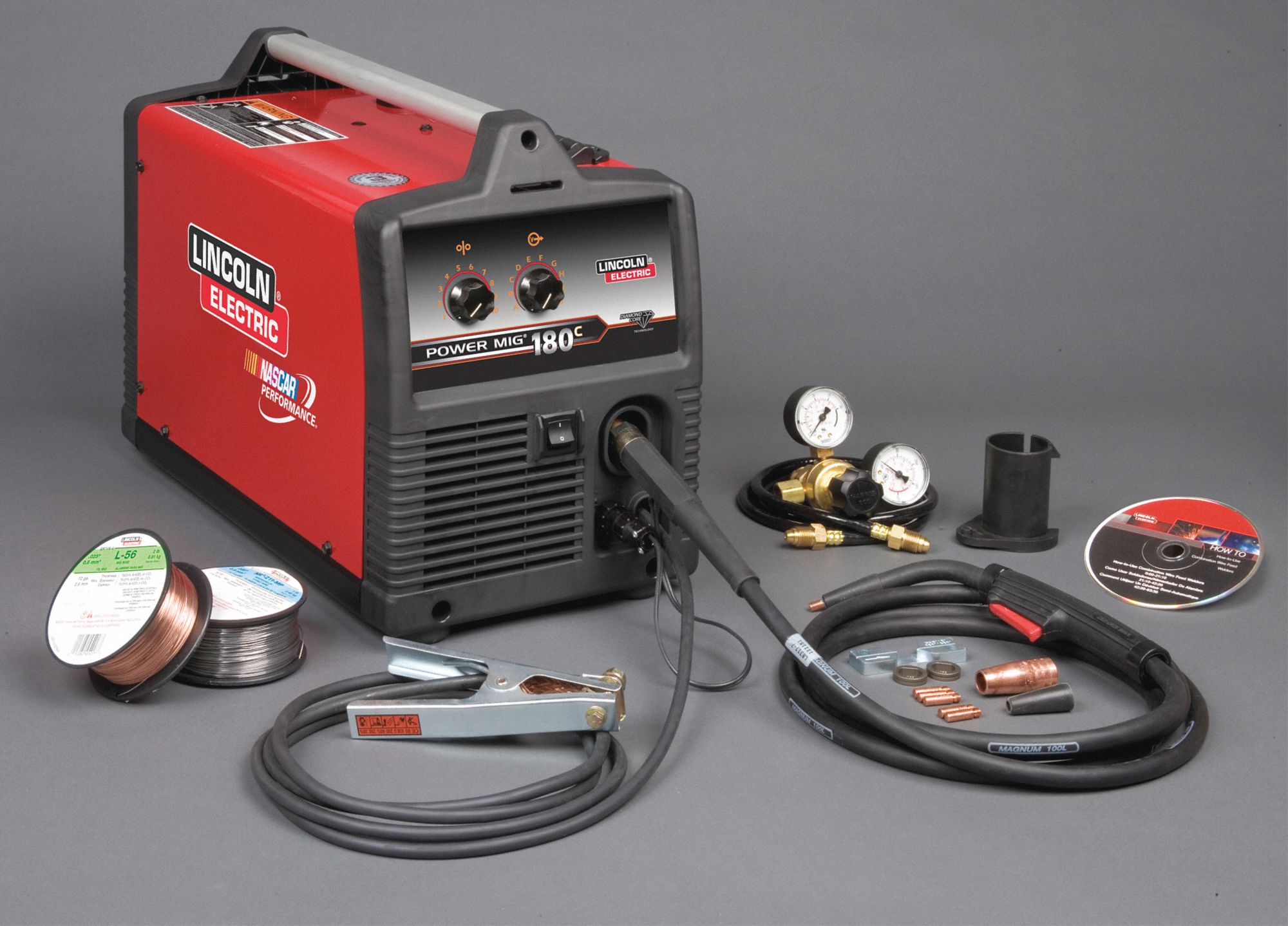 Lincoln Electric Power MIG 180C MIG Welder - K2473-2