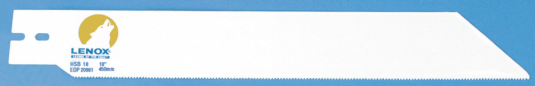 PVC SAW BLADE, 18 IN BLADE L, STEEL, 10, 2 1/2 IN BLADE W, 0.035 IN BLADE THICK