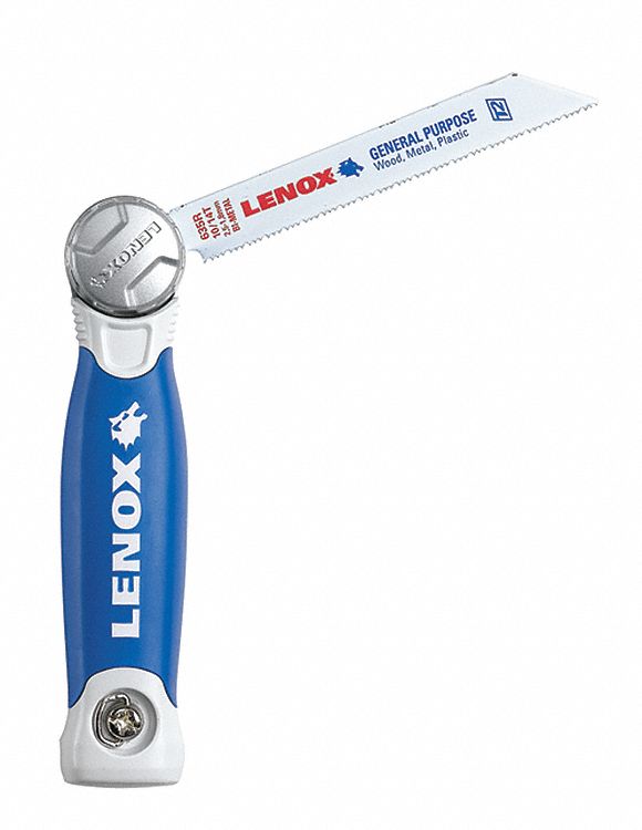 FOLDING JAB SAW, 6 IN BLADE L, STEEL, 12 IN OVERALL L, 10/14/6, ALUMINUM