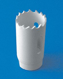 HOLE SAW, BI-METAL/SPEED SLOT, SNAP/STANDARD ARBOR, 1 1/16IN/27MM DIAMETER