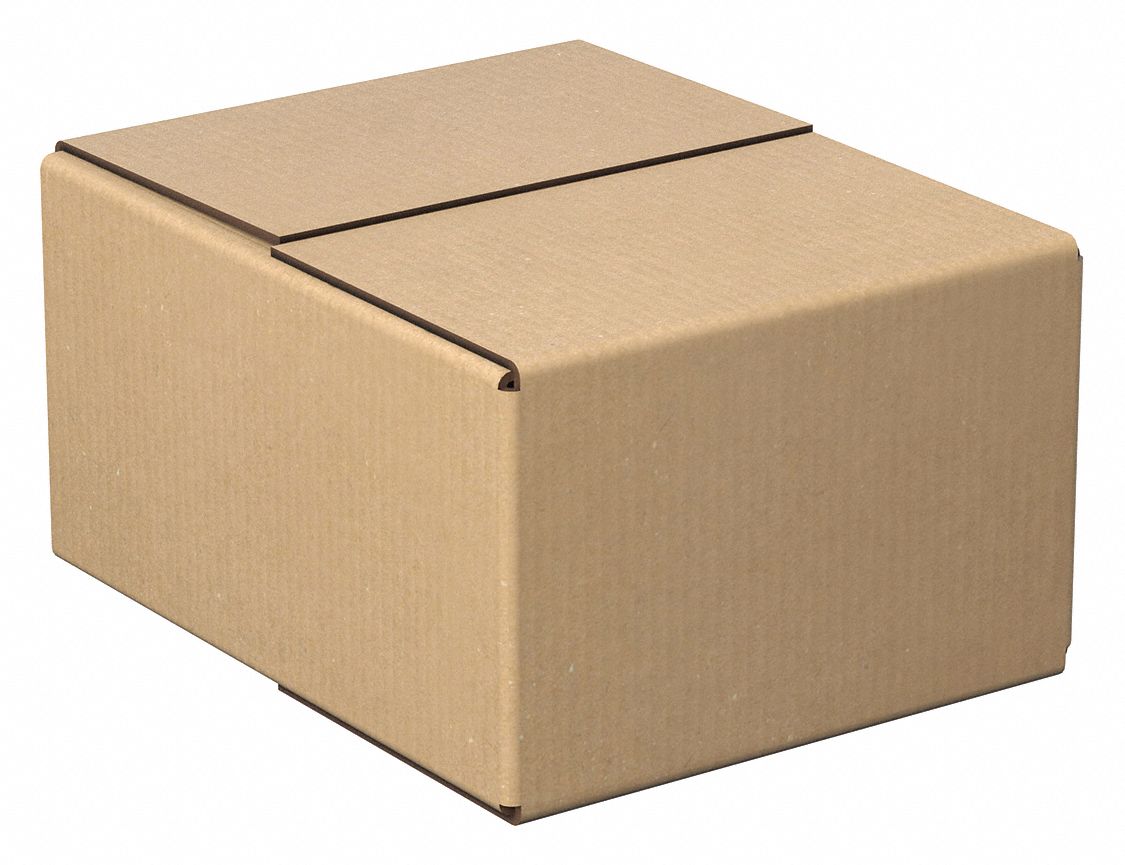 Shipping Box: 10 in Inside Lg, 8 in Inside Wd, 5 in Inside Ht, 32 ECT, Single Wall