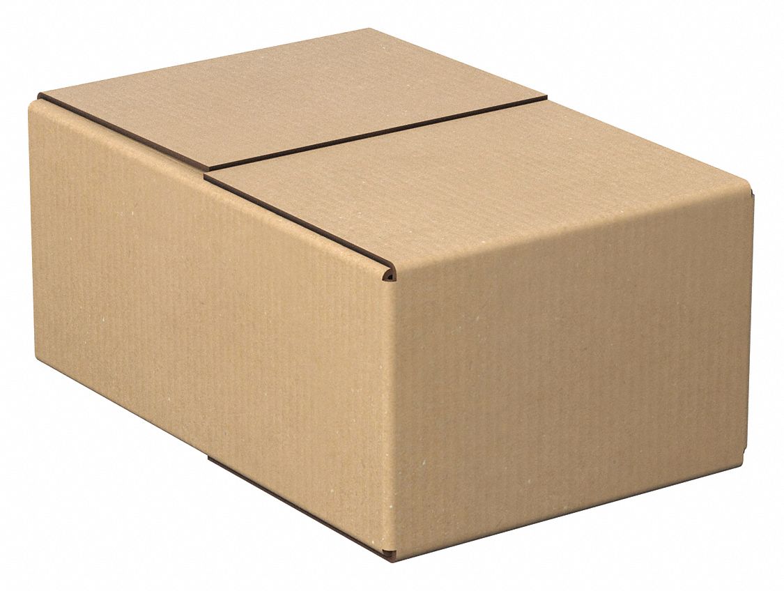 Shipping Box: 12 in Inside Lg, 8 in Inside Wd, 5 in Inside Ht, 32 ECT, Single Wall