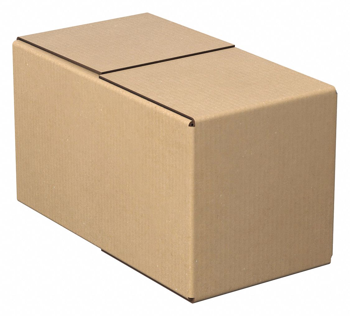 Shipping Box: 13 in Inside Lg, 7 in Inside Wd, 7 in Inside Ht, 32 ECT - Long, Single Wall