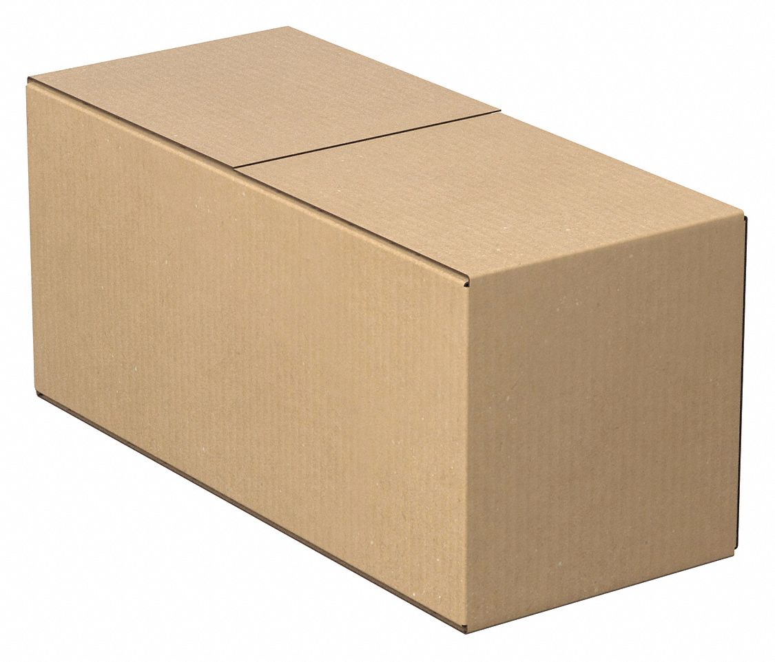 Shipping Box: 14 in Inside Lg, 6 in Inside Wd, 6 in Inside Ht, 32 ECT - Long, Single Wall