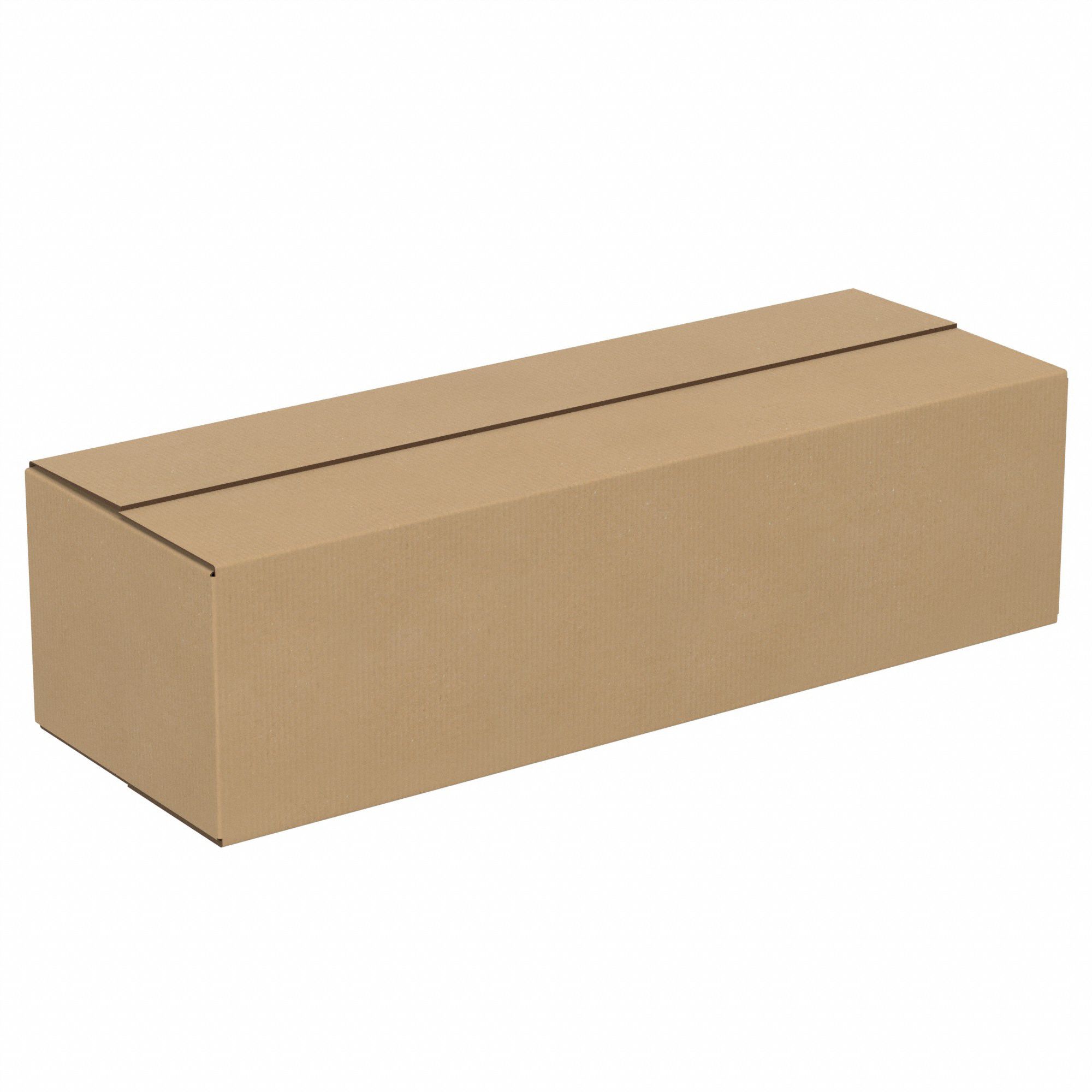 Shipping Box: 24 in Inside Lg, 8 in Inside Wd, 6 in Inside Ht, 32 ECT - Long, Single Wall