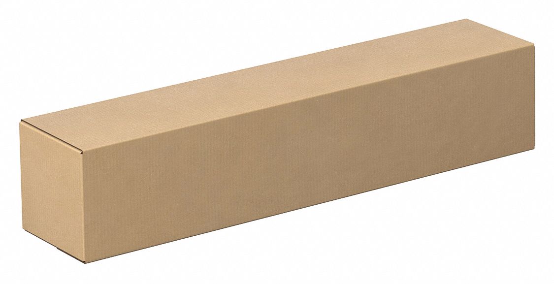 Shipping Box: 30 in Inside Lg, 6 in Inside Wd, 6 in Inside Ht, 32 ECT - Long, Single Wall