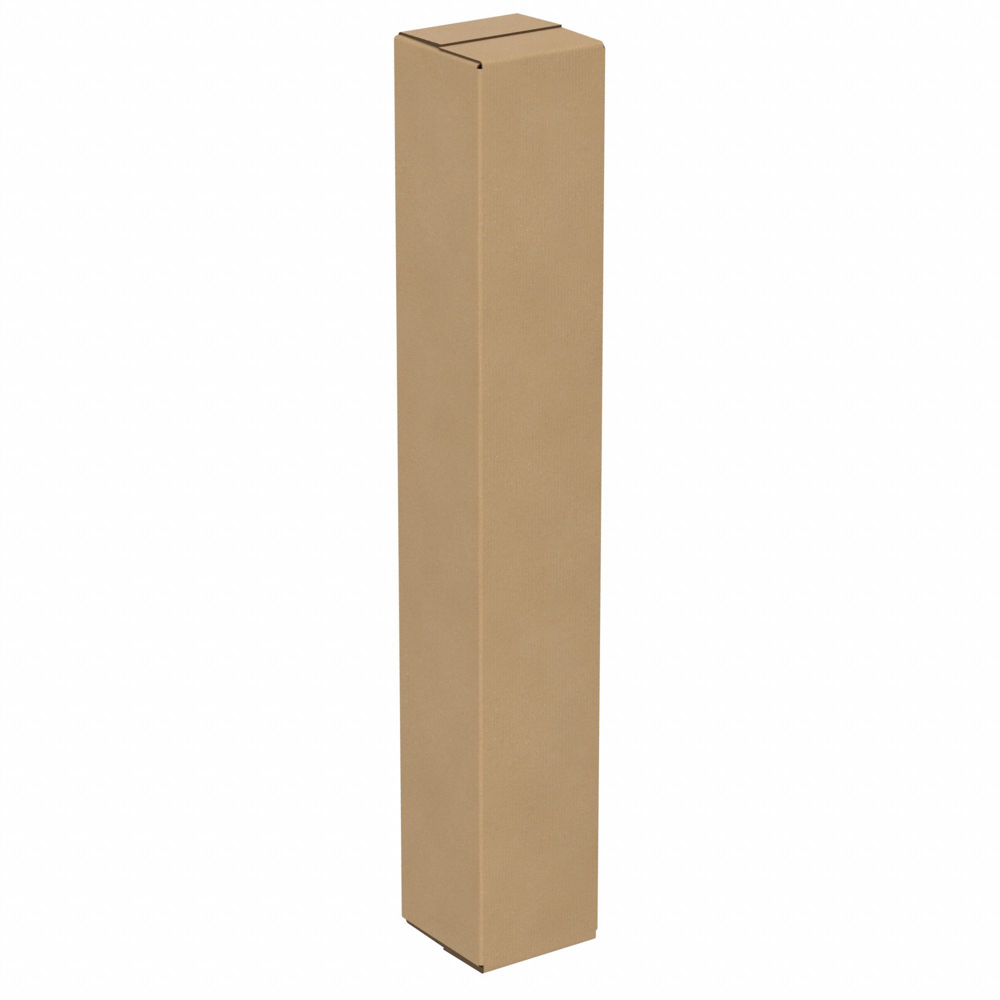 Shipping Box: 5 in Inside Lg, 5 in Inside Wd, 36 in Inside Ht, 32 ECT - Tall, Single Wall