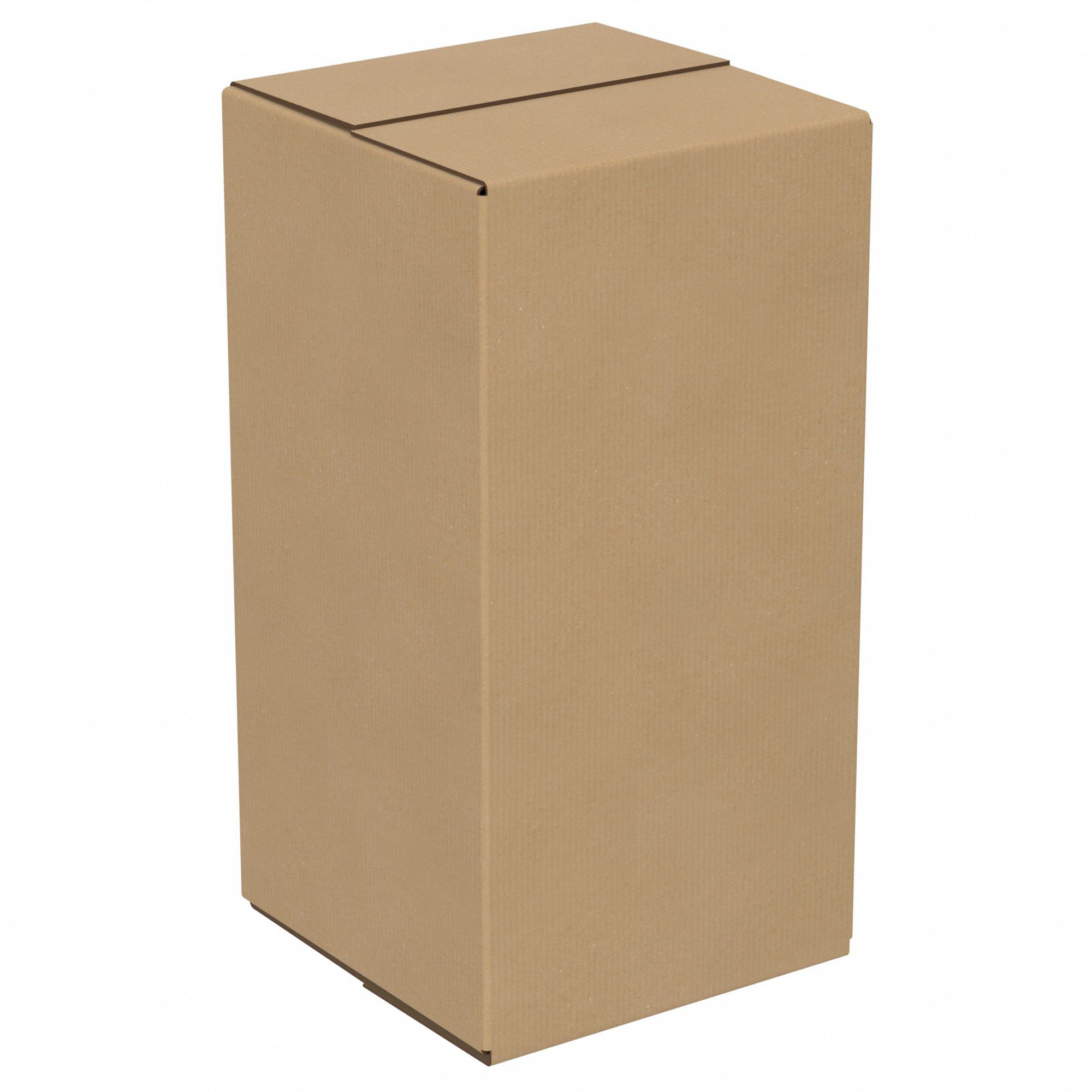 Shipping Box: 9 in Inside Lg, 9 in Inside Wd, 18 in Inside Ht, 32 ECT - Tall, Single Wall