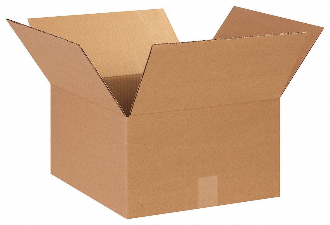 GRAINGER APPROVED 11R368 Shipping Box,14x14x8 in 11R368 PK 25