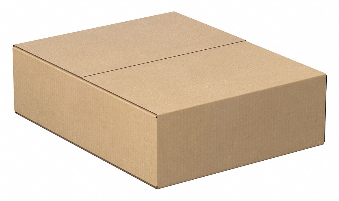 Shipping Box: 15 in Inside Lg, 12 in Inside Wd, 4 in Inside Ht, 32 ECT - Flat, Single Wall