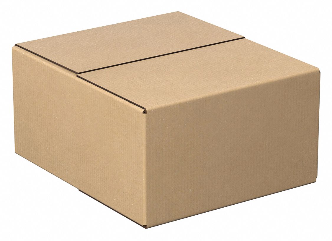 Shipping Box: 15 in Inside Lg, 13 in Inside Wd, 7 in Inside Ht, 32 ECT, Single Wall