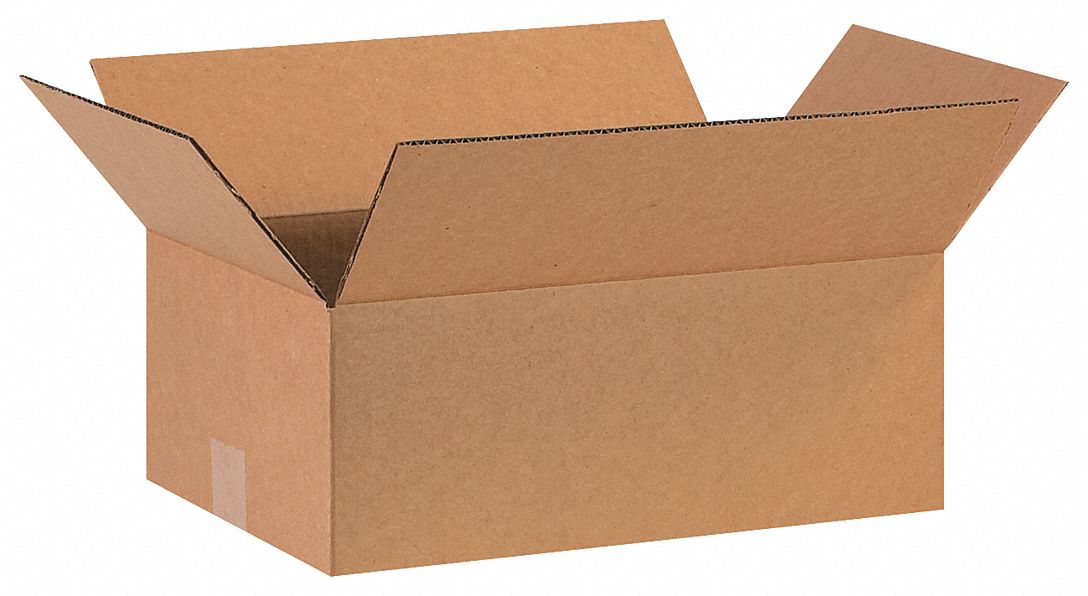 GRAINGER APPROVED 11R384 Shipping Box,16x10x6 in 11R384 PK 25