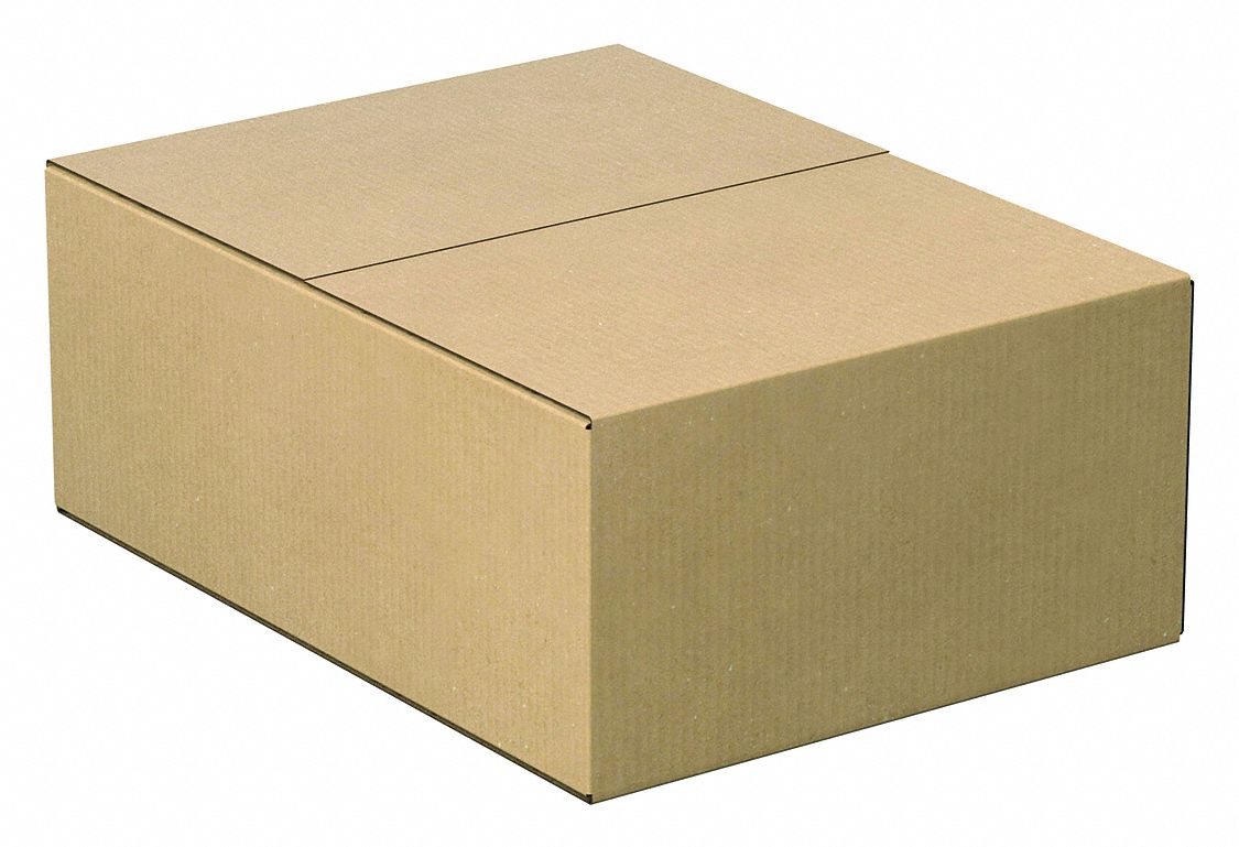 Shipping Box: 16 in Inside Lg, 12 in Inside Wd, 6 in Inside Ht, 32 ECT, Single Wall