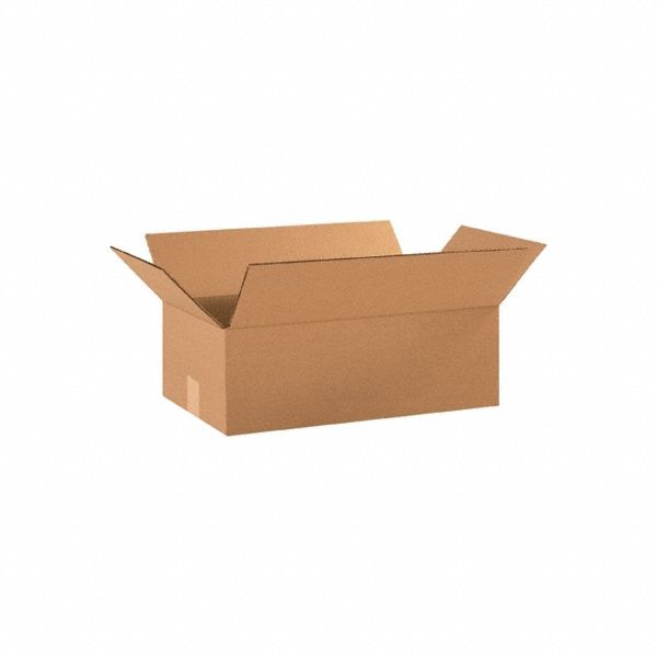 Shipping Box: 18 in Inside Lg, 10 in Inside Wd, 6 in Inside Ht, 32 ECT, Single Wall