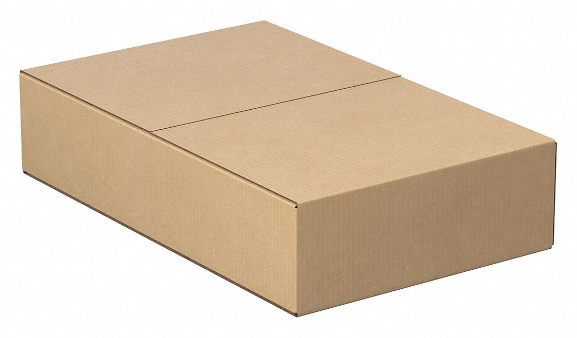 Shipping Box: 19 in Inside Lg, 12 in Inside Wd, 4 in Inside Ht, 32 ECT, Single Wall