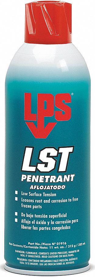 LST PENETRANT, AEROSOL, FLASH POINT 175 ° F/79 ° C, 312 G, CAN