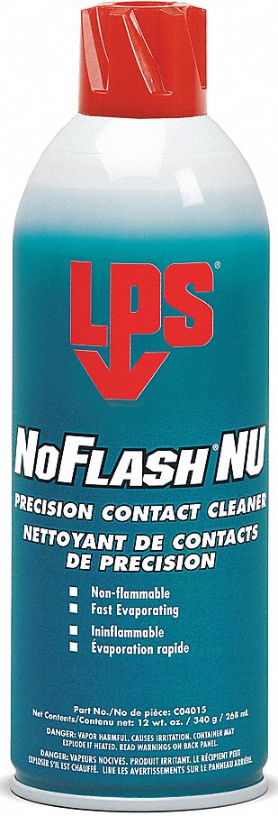 Lps No Flash Nu Cleaner 340g Aero Contact Cleaners Lpsc C Grainger Canada