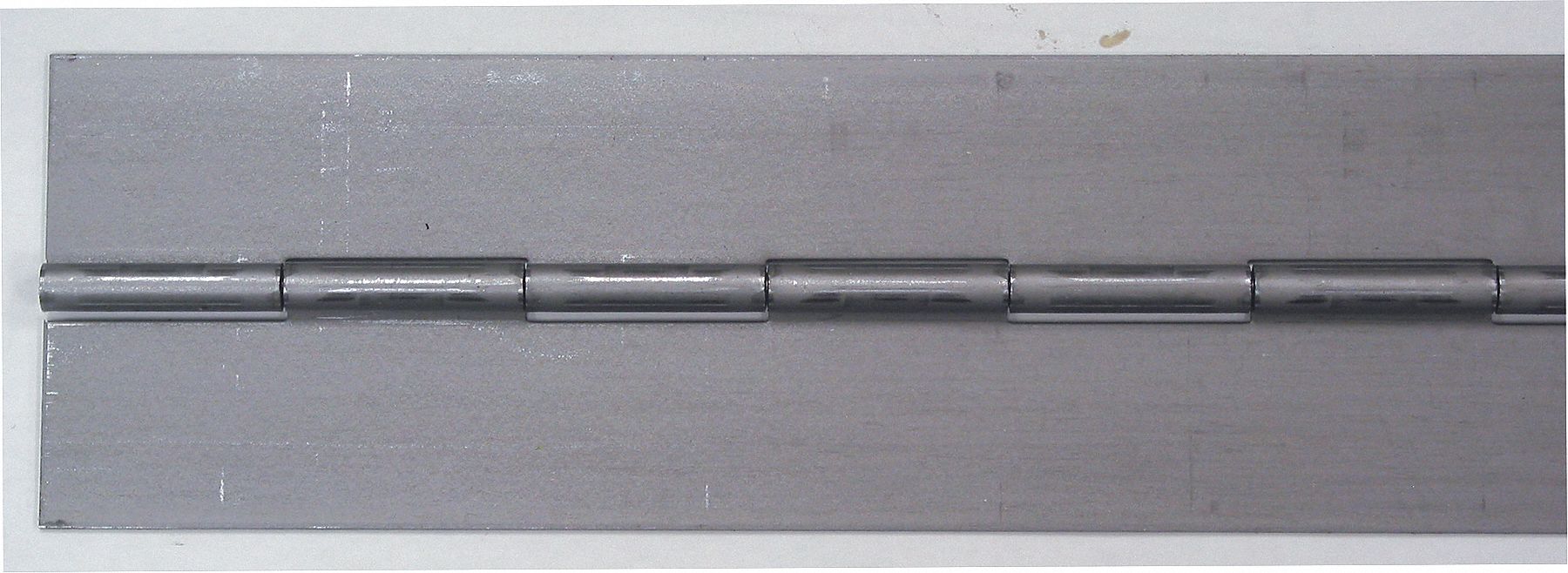 PIANO HINGE, FOR LID/TABLE/CABINET DOOR, 84 X 4 IN, PIN DIA 0.375 IN, PLAIN STEEL