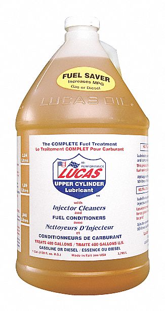 FUEL TREATMENT, UPPER CYLINDER LUBRICANT/INJECTOR CLEANER, FOR GAS/DIESEL/LPG ENGINE, 1 GAL