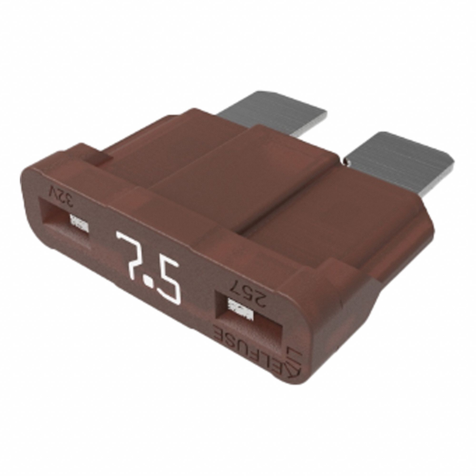 FUSE, ATO SERIES, 32 V AC, 7.5 A, BROWN, 5 PK