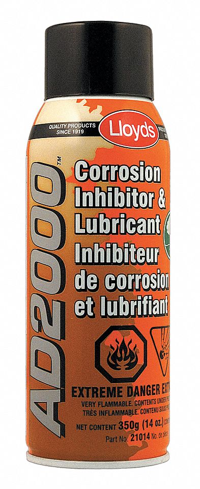 LUBRICANT, AEROSOL CAN, MAX TEMP 210 ° C, MIN TEMP -40 ° F, FLASHPOINT 210 ° C, 0.885, 350 G