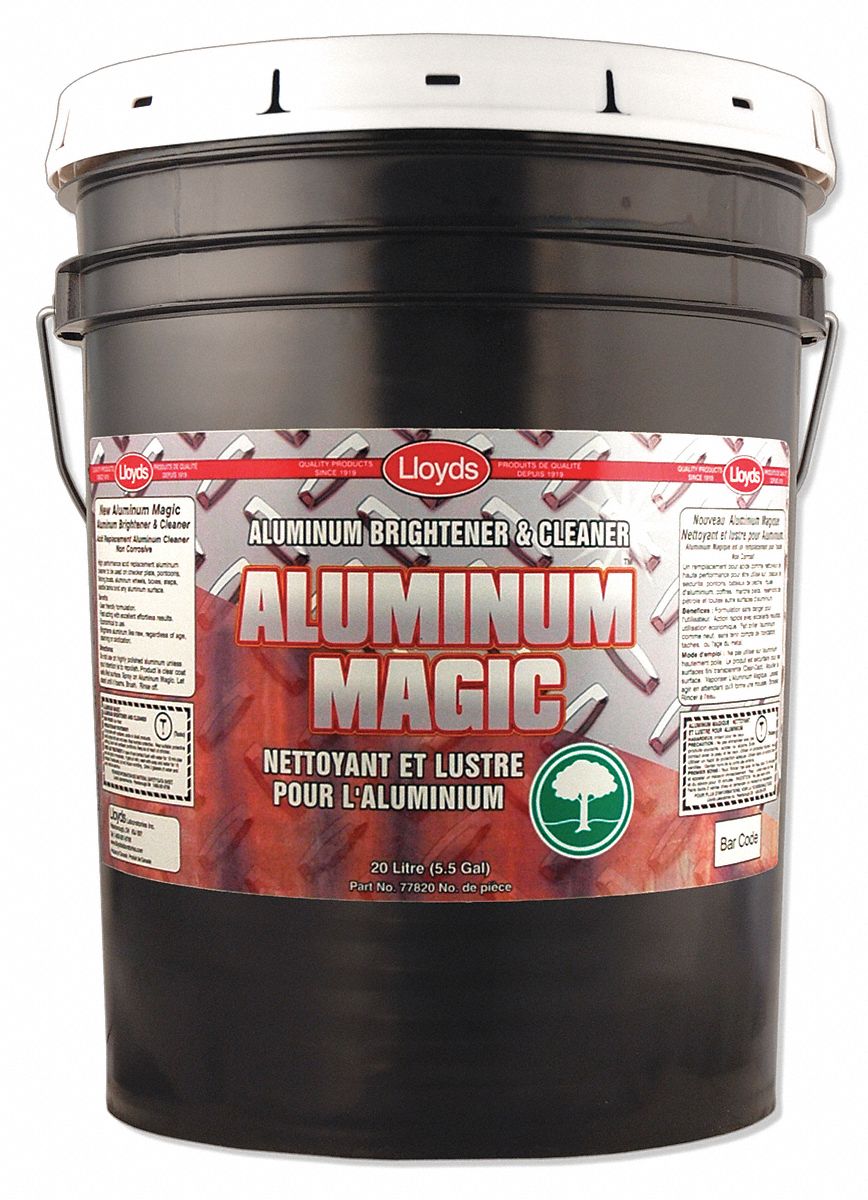 NET P/ ALUMINIUM,LIQ,BIODÉGRADABLE/NON INFLAMMABLE/NON CORROSIF,INODORE,TRANSP,20 L