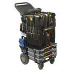 MOBILE-SHOP TOOL CART WITH DRILL